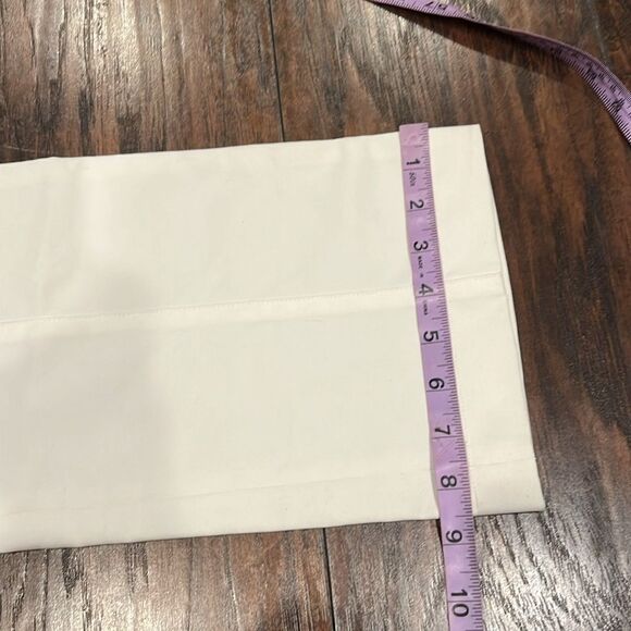 NWT Prada white pants zip pockets up front with Teflon fabric protector size 30 - Picture 13 of 13